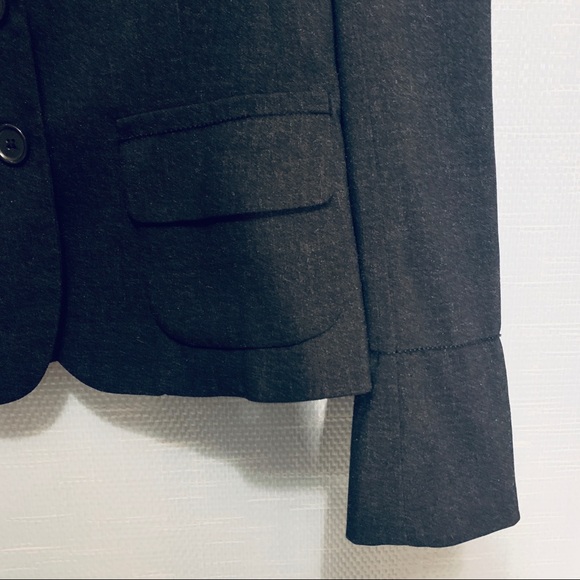 Max Studio three-button charcoal grey blazer - Picture 3 of 8